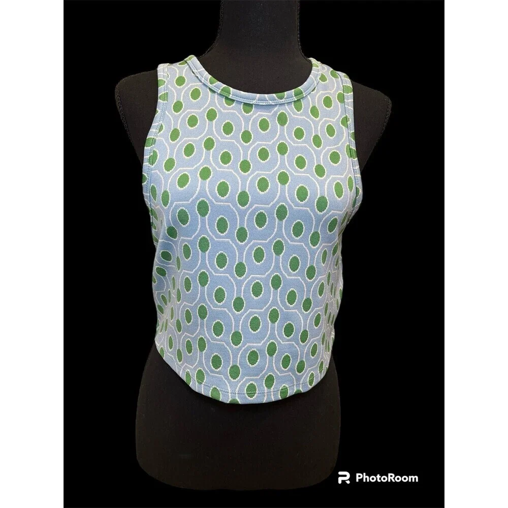 ZARA JR Girls Geometric Y2K Jr. Tank Top size XL